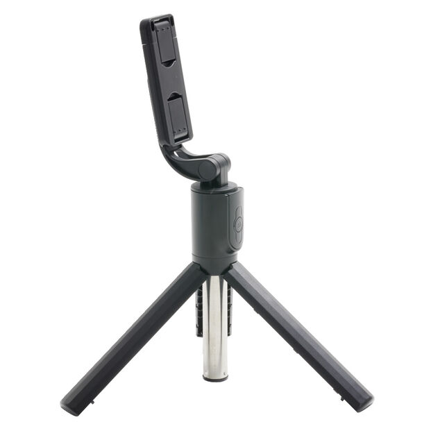 Perche selfie avec tr&eacute;pied plastique et inox H68cm