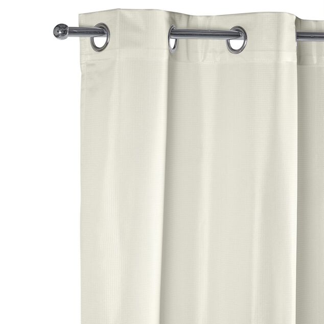 Voilage thermique &agrave; oeillets 135x240cm isolation et protection anti-UV (4 mod&egrave;les)