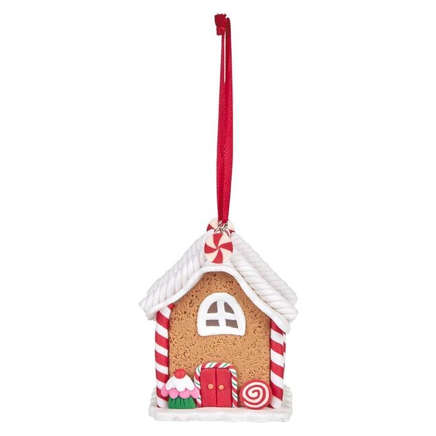 D&eacute;coration de No&euml;l &agrave; poser maison pain d'&eacute;pice