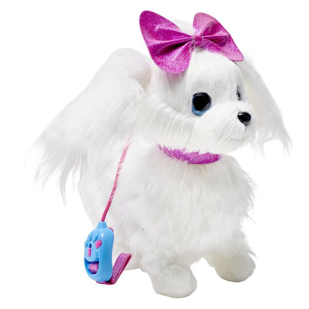 Chien filoguid&eacute; interactif avec laisse 24x15xH28 cm