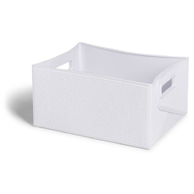 Pani&egrave;re flexible pliable plastique 32x16x24cm - 4 coloris