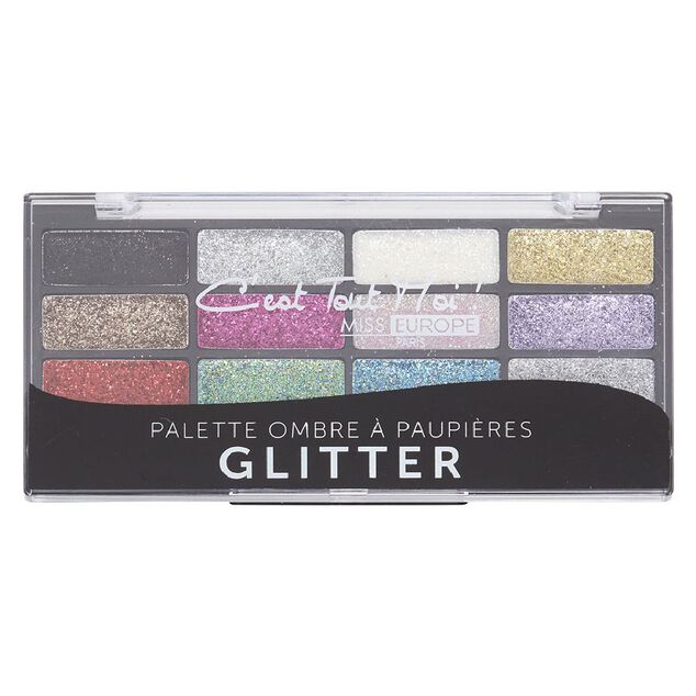 Palette Ombre &agrave; paupi&egrave;res Glitter N&deg;04