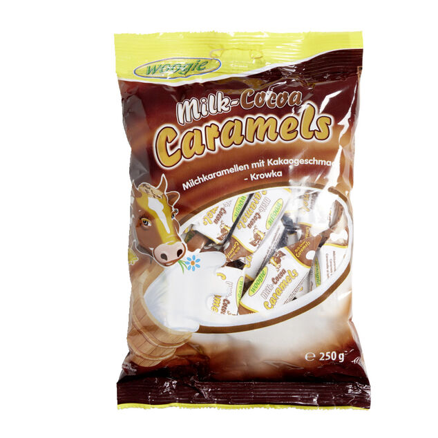 Bonbon caramel au lait go&ucirc;t cacao 250gr