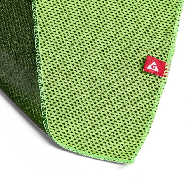 Serviette de sport verte 100x30cm