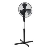 Ventilateur sur pied Homday 3 vitesses 50W &Oslash;60xH120cm (2 mod&egrave;les noir ou blanc)