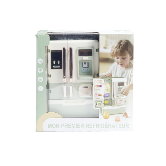 Réfrigérateur factice enfant sonore et lumineux 15,5x9,5xH23,5cm