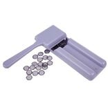 Bo&icirc;te magn&eacute;tique pour loto avec aimant et 100 jetons 3en1