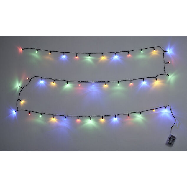 Guirlande lumineuse avec sticker lettre 3m