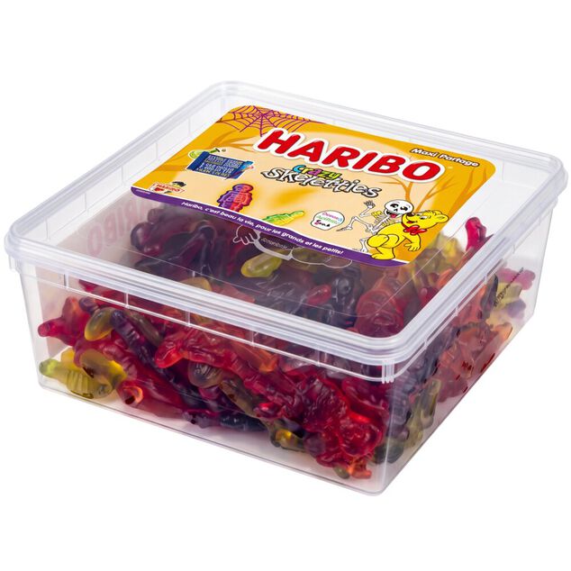 Bonbon Haribo Crazy Squelette 1kg