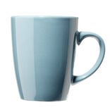 Mug en fa&iuml;ence Madrid bleu 360ml &Oslash;8,6cm