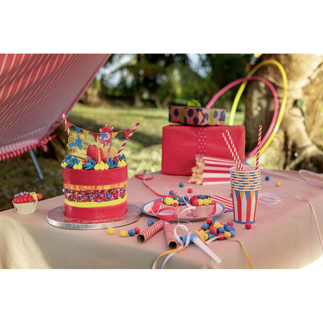 D&eacute;coration g&acirc;teau forme Circus