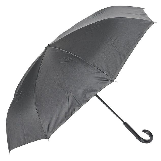 Parapluie invers&eacute; bleu et noir