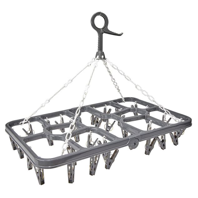 Étendoir à suspendre séchoir à linge 32 pinces