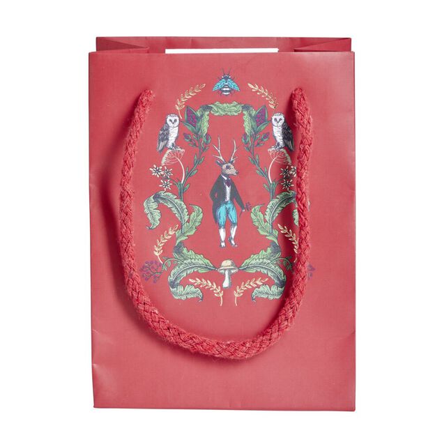 Sac cadeau No&euml;l rouge ou vert -Taille S