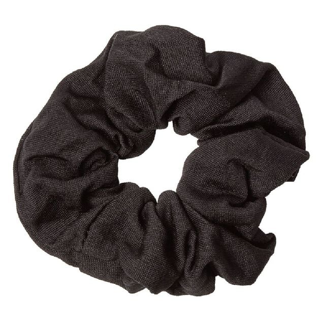 Chouchou en maille noir