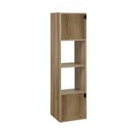 Colonne en bois 4 cases Adam brun naturel 30xP29,5xH120cm
