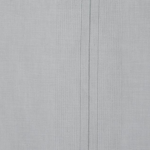 Vitrage droit passe tringle uni gris 60x120 cm x2