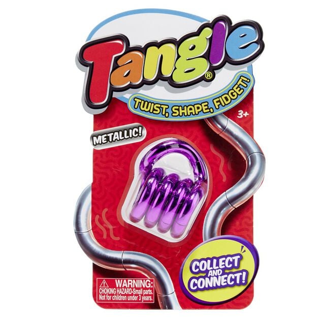 Anti-stress Tangle plastique L18,7x11xH4 (plusieurs mod&egrave;les)