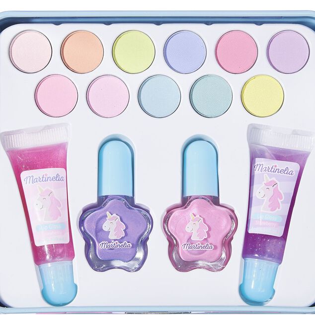 Mallette &agrave; maquillage Martinelia Little Unicorn 16 pi&egrave;ces