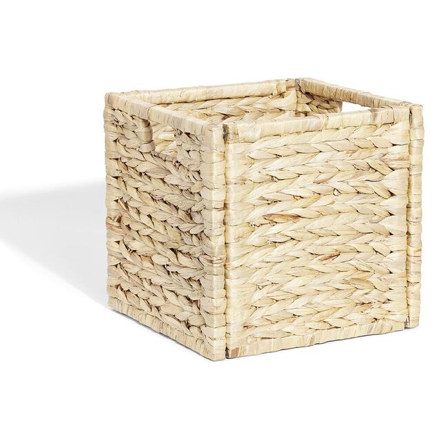 Panière Box Cube jacynthe 31x31x31cm