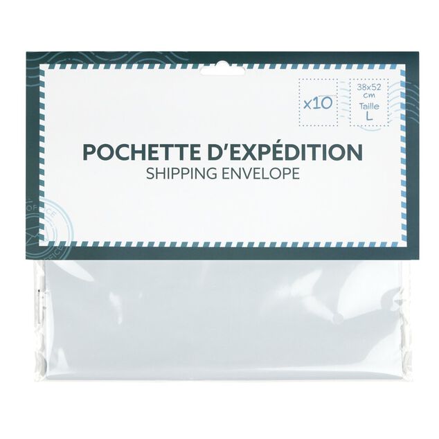 Pochette d'exp&eacute;dition x10 taille L 38x52cm