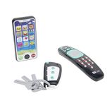 Jouet d'&eacute;veil &eacute;lectronique 3 pi&egrave;ces t&eacute;l&eacute;phone/t&eacute;l&eacute;commande/cl&eacute; de voiture