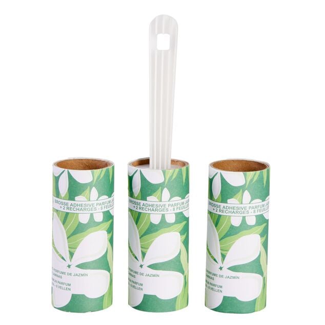 Rouleau adh&eacute;sif brosse attrape poils