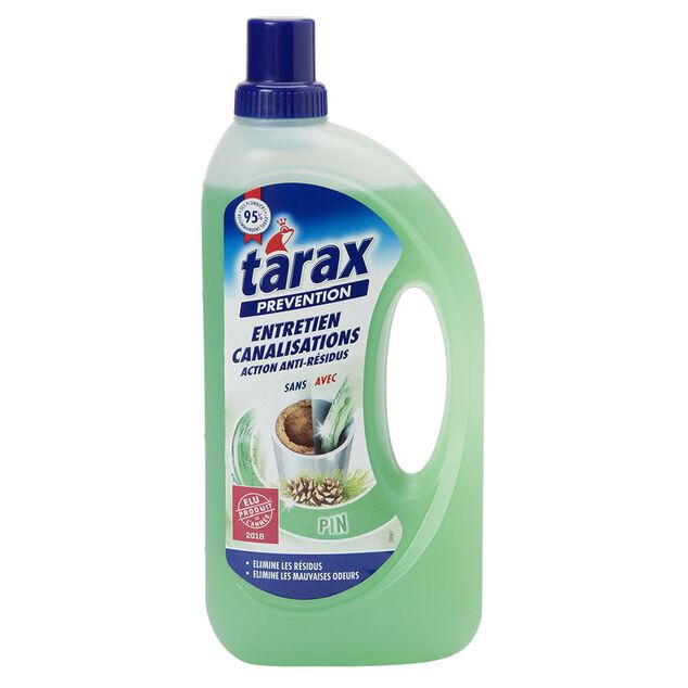 Produit d'entretien Tarax pour canalisations senteur Pin