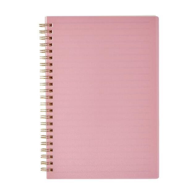 Cahier spirale couverture plastifié orange format A4