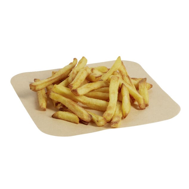 Papier cuisson perfor&eacute; pour friteuse sans huile 25 feuilles 19x19cm