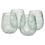 Verre plastique transparent 50cl x4