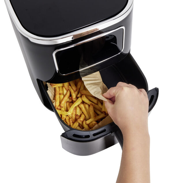 Papier cuisson pour friteuse sans huile 25 feuilles &Oslash;23cm