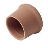 Bouchon de bouteille x3 en silicone rouge 2,5x3xH3,5cm