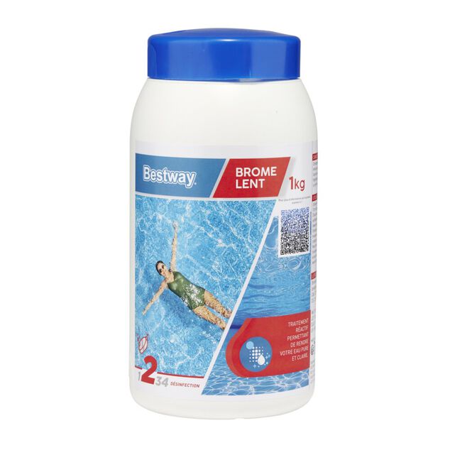 Brome piscine 1kg pastille 20gr