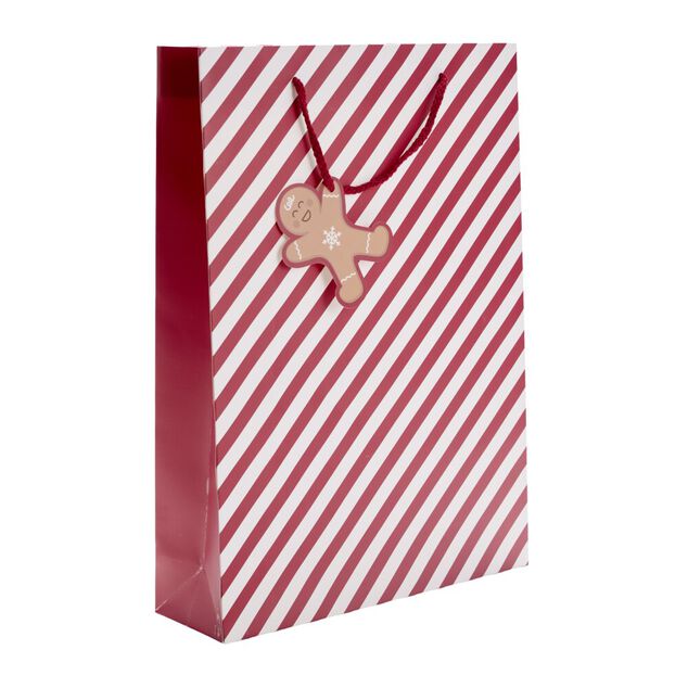 Sac cadeau de No&euml;l Candy grand mod&egrave;le H46cm (2 mod&egrave;les)