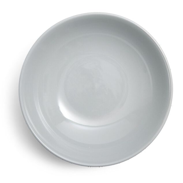 Assiette &agrave; soupe Madrid gr&egrave;s vert d'eau &Oslash;20cm