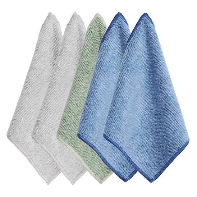 Chiffon en microfibre x5