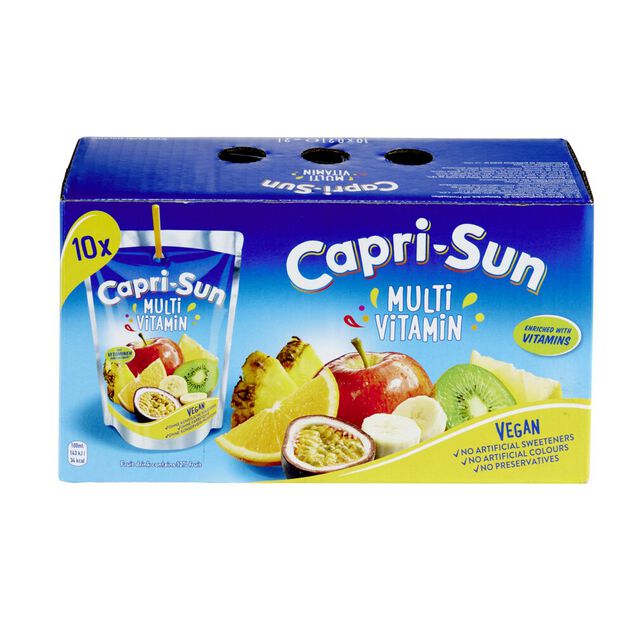 Boisson Capri Sun x10 multivitamines 200ml