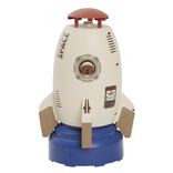 Fus&eacute;e &agrave; eau rocket bleue et orange &Oslash;18xH25cm