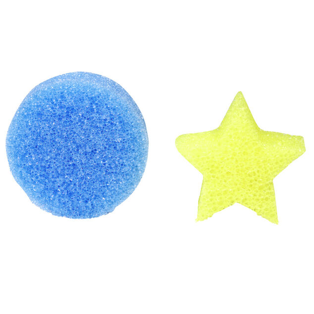 Éponge grattante anti-rayures x2 Ø10xH4cm