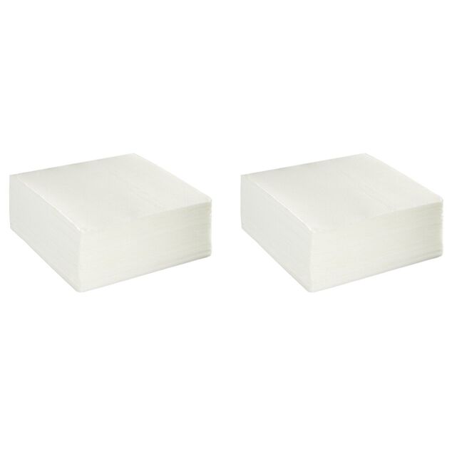 Serviette papier x200 ouate blanc 29x29cm