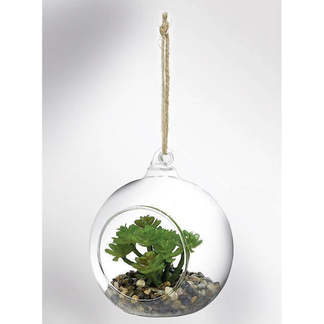 Boule d&eacute;corative &agrave; suspendre &Oslash;10xH9cm