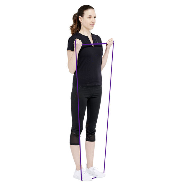&Eacute;lastique fitness force 11 &agrave; 29 violet