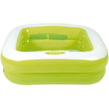 Piscinette gonflable enfant carr&eacute; Intex 85x85xH23cm (2 mod&egrave;les)