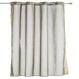 Voilage avec bordure décoration jute 140x240 cm