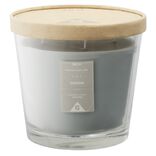 Bougie parfumée dans verre senteur coton Ø13,5xH12,5cm 30H