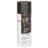 Peinture a&eacute;rosol Noir Ferronnerie 400 ml