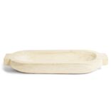 Vide poche bois beige 35x15x5cm