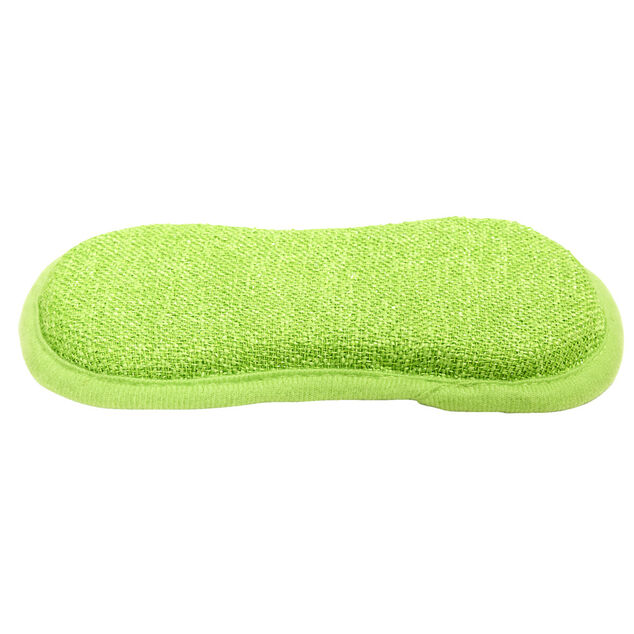 &Eacute;ponge de nettoyage double face verte