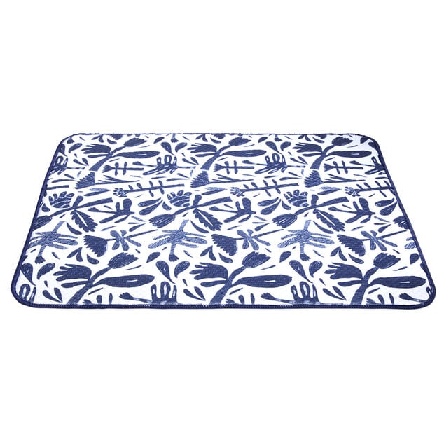 Tapis &eacute;gouttoir &agrave; motifs 40x45,5cm - 2 mod&egrave;les